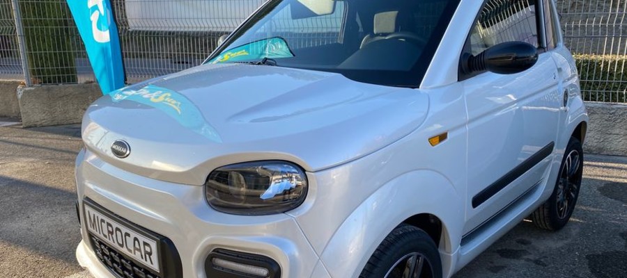 Nouvelle Microcar Dué Plus Pack design chez Gualchierotti 